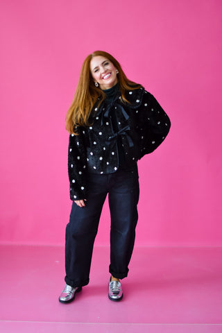 Chloe Polka Dot Jacket