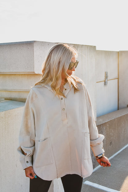 Stone Oversized Pullover
