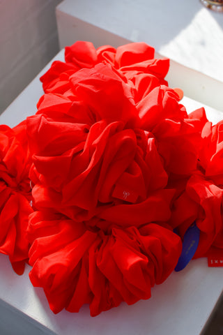 Oversized Scrunchie - Red RESTOCK