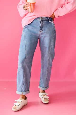 Sabina Barrel Jeans