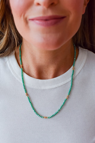 Turquoise Wrap Necklace & Bracelet