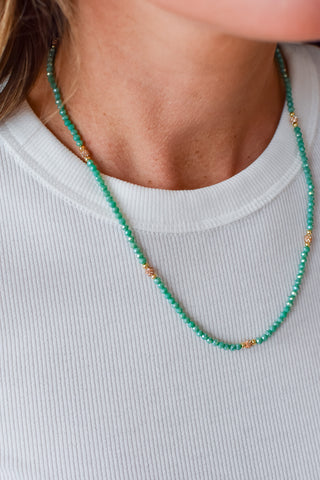 Turquoise Wrap Necklace & Bracelet