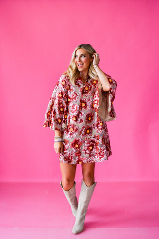 Wren Sequin Mini Dress
