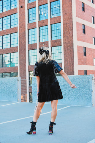Jolie Velvet Sparkly Dress