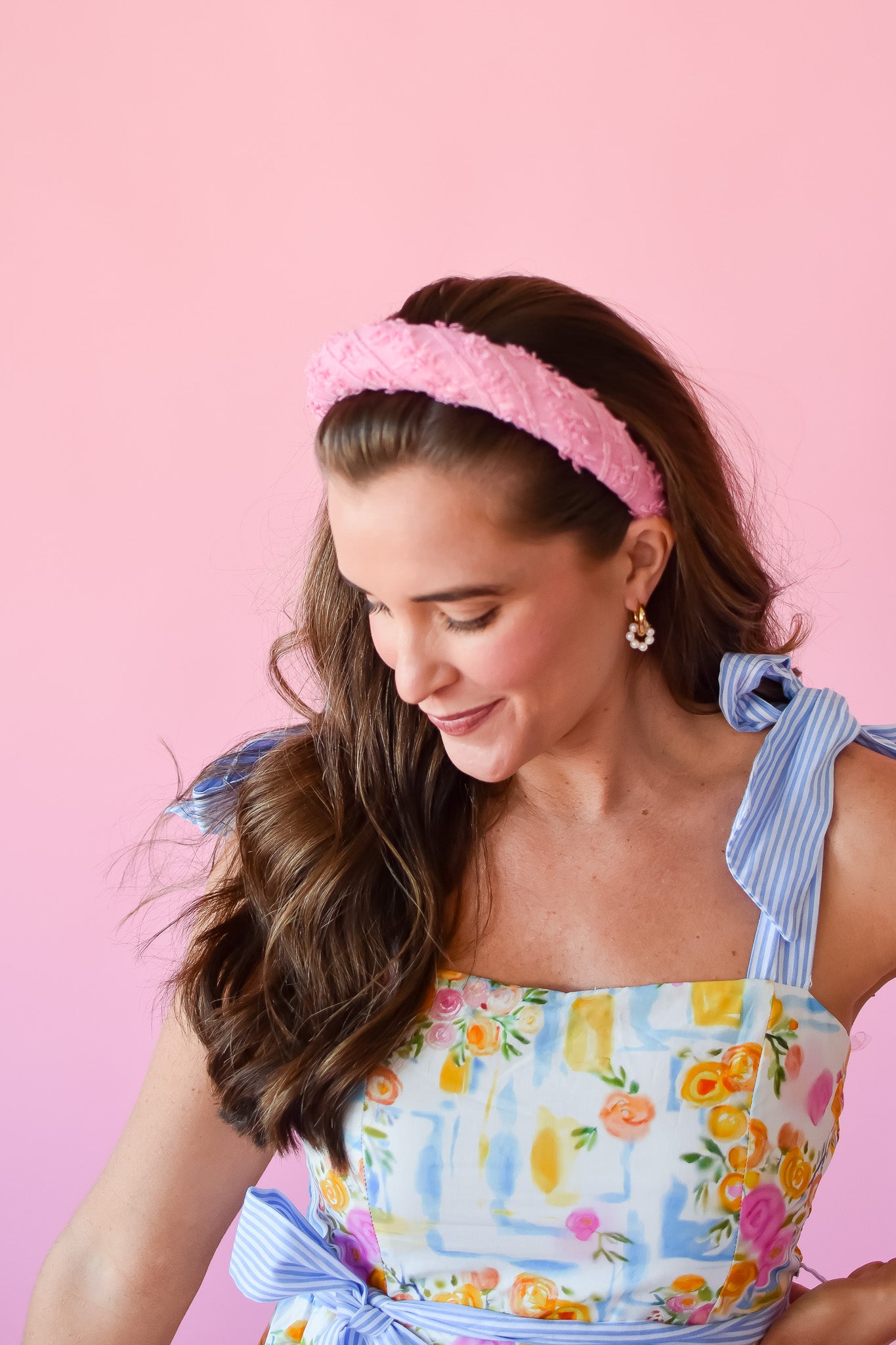 Adeline Pink Headband