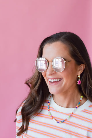 Tru Sunglasses in Pink