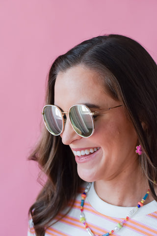 Tru Sunglasses in Pink