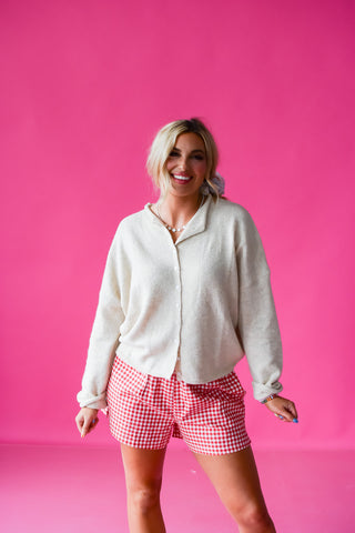 Piper Cardigan in Natural
