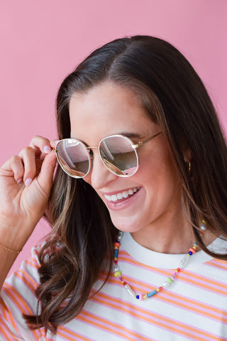 Tru Sunglasses in Pink
