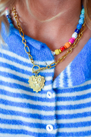 Love Charm Chain Necklace