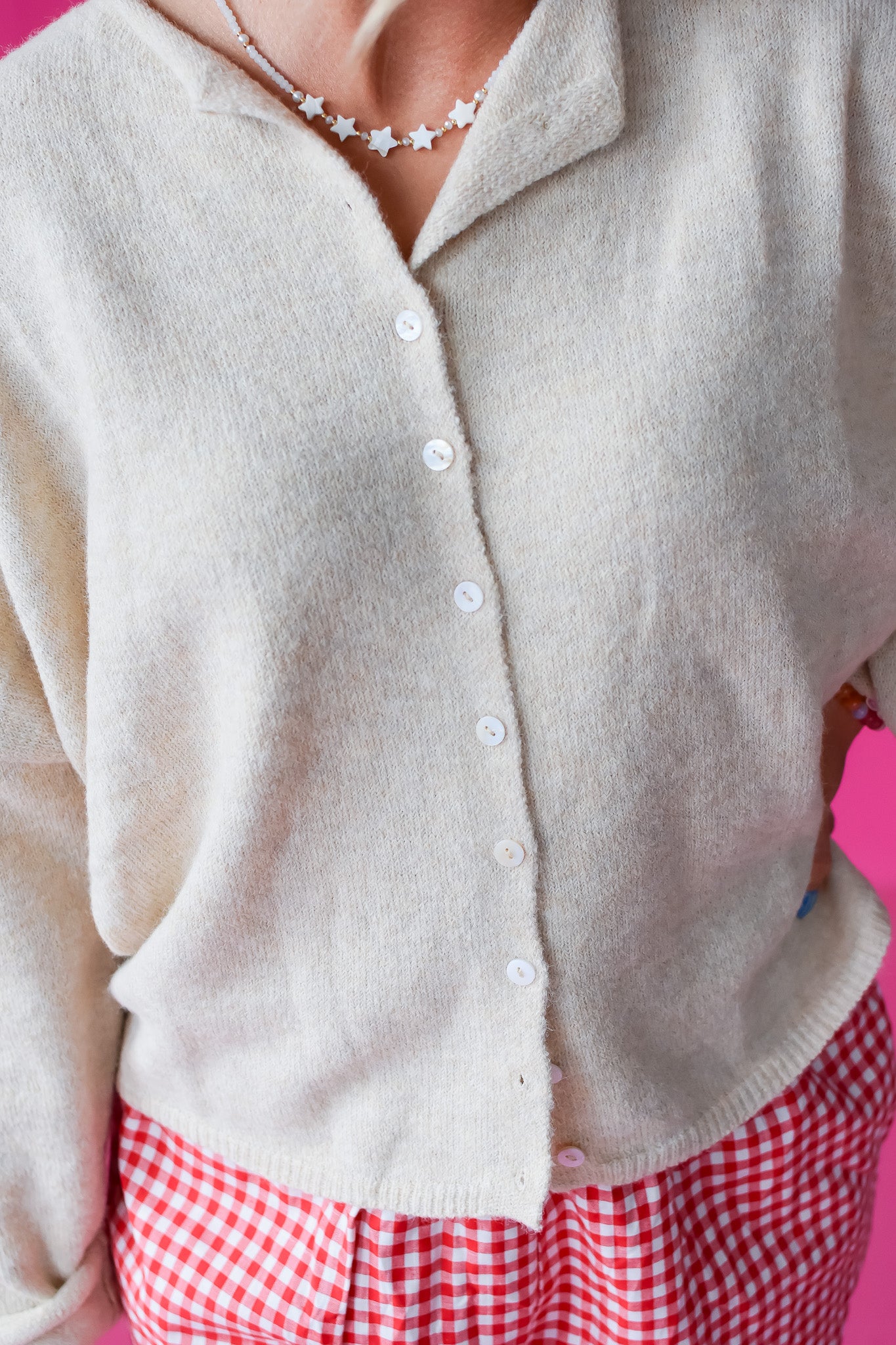 Piper Cardigan in Natural