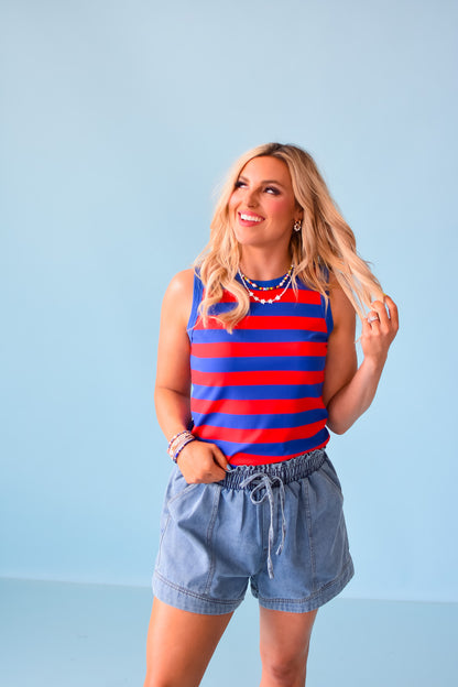Americana Stripe Tank