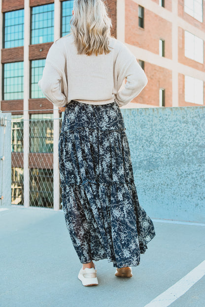 Honor Floral Maxi Skirt