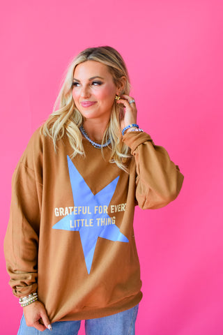 Grateful for Every Little Thing Sweatshirt