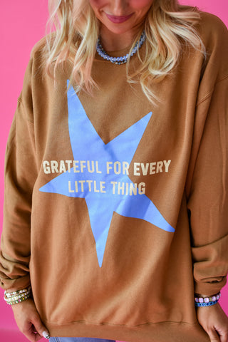 Grateful for Every Little Thing Sweatshirt