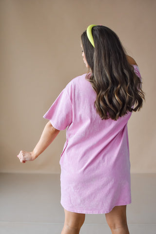 Desi Sun Patch T Shirt Dress
