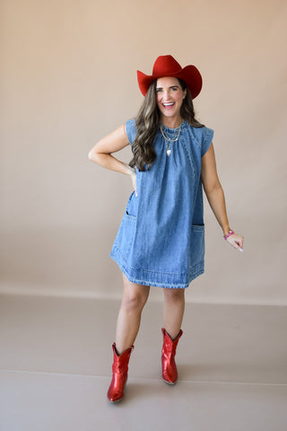 Miranda Denim Mini Dress