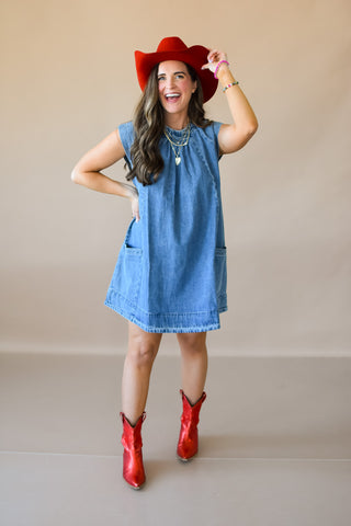 Miranda Denim Mini Dress