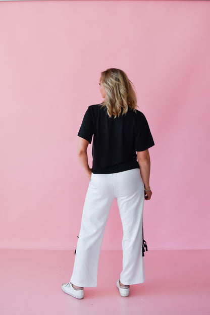 Julie Basic Tee in Black