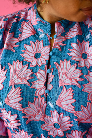 Monica Caftan Mini Dress
