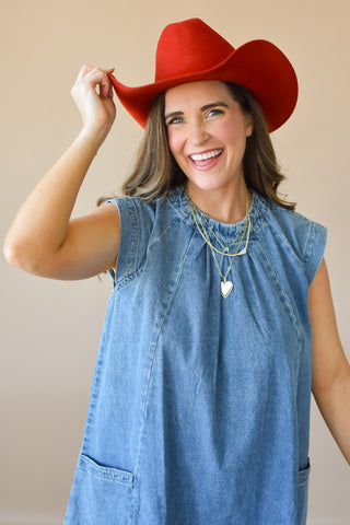 Miranda Denim Mini Dress