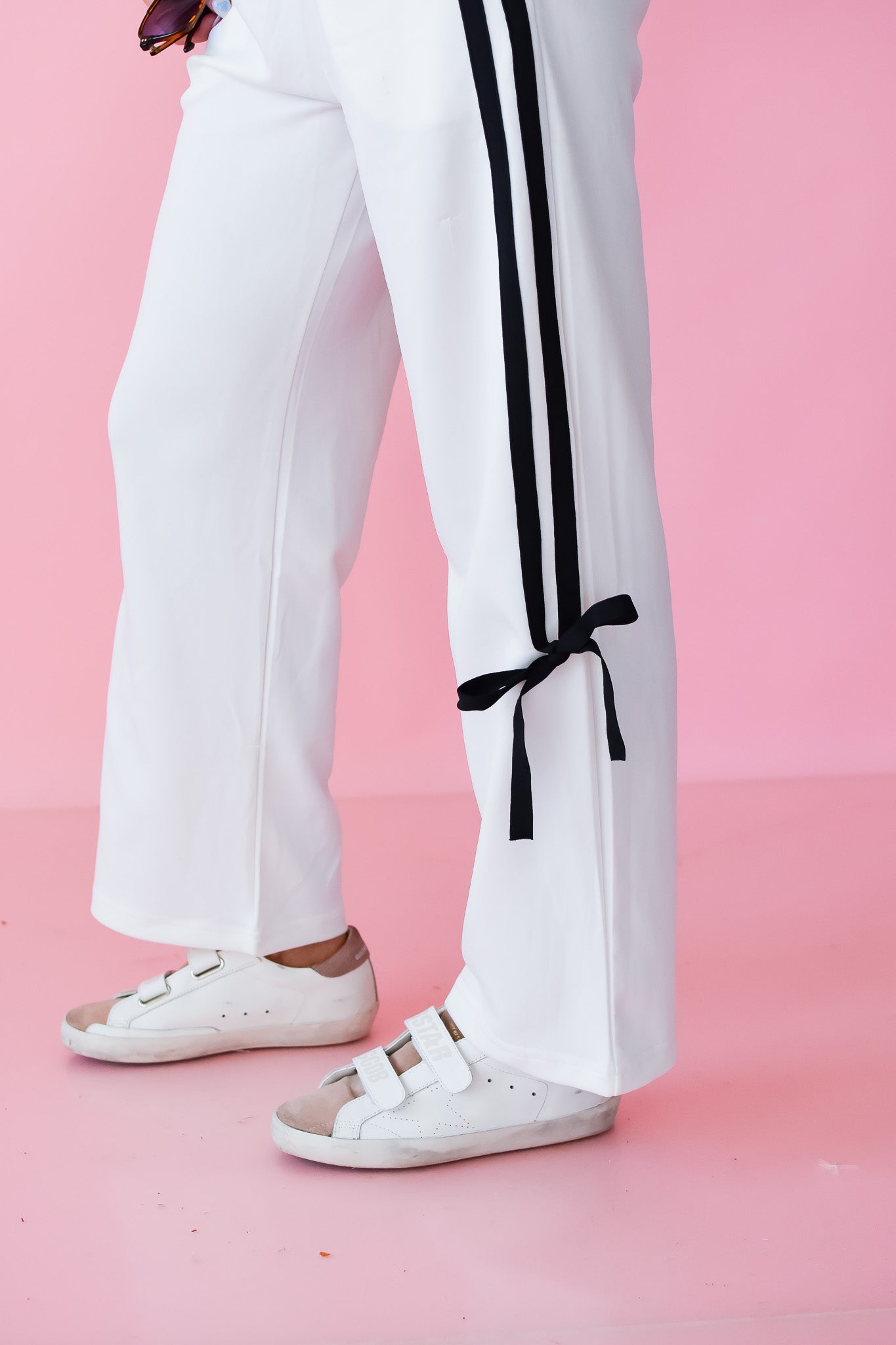 Callie Bow Stripe Pants