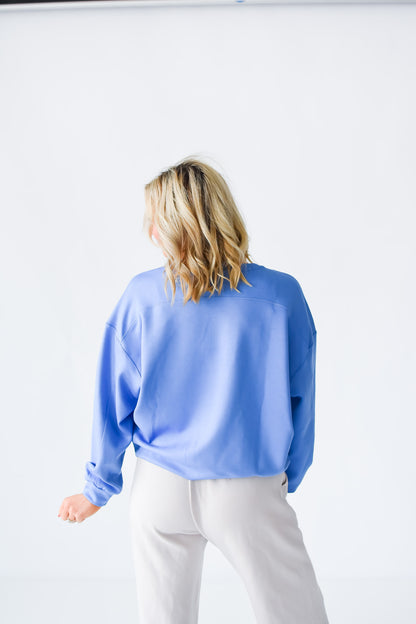 Leonora Sweatshirt in Coastal