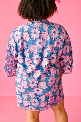 Monica Caftan Mini Dress