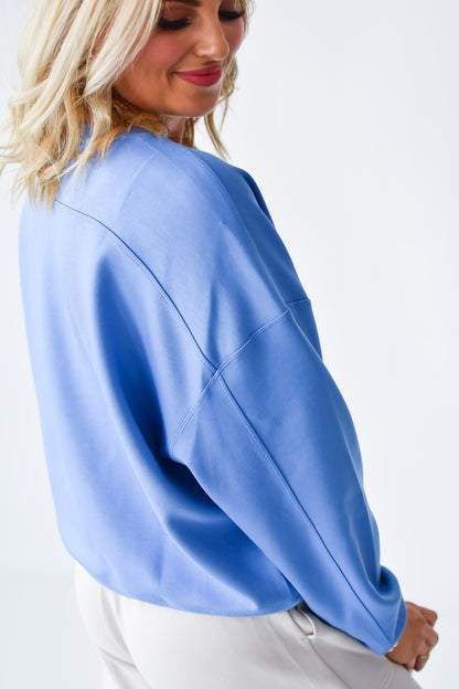 Leonora Sweatshirt in Coastal