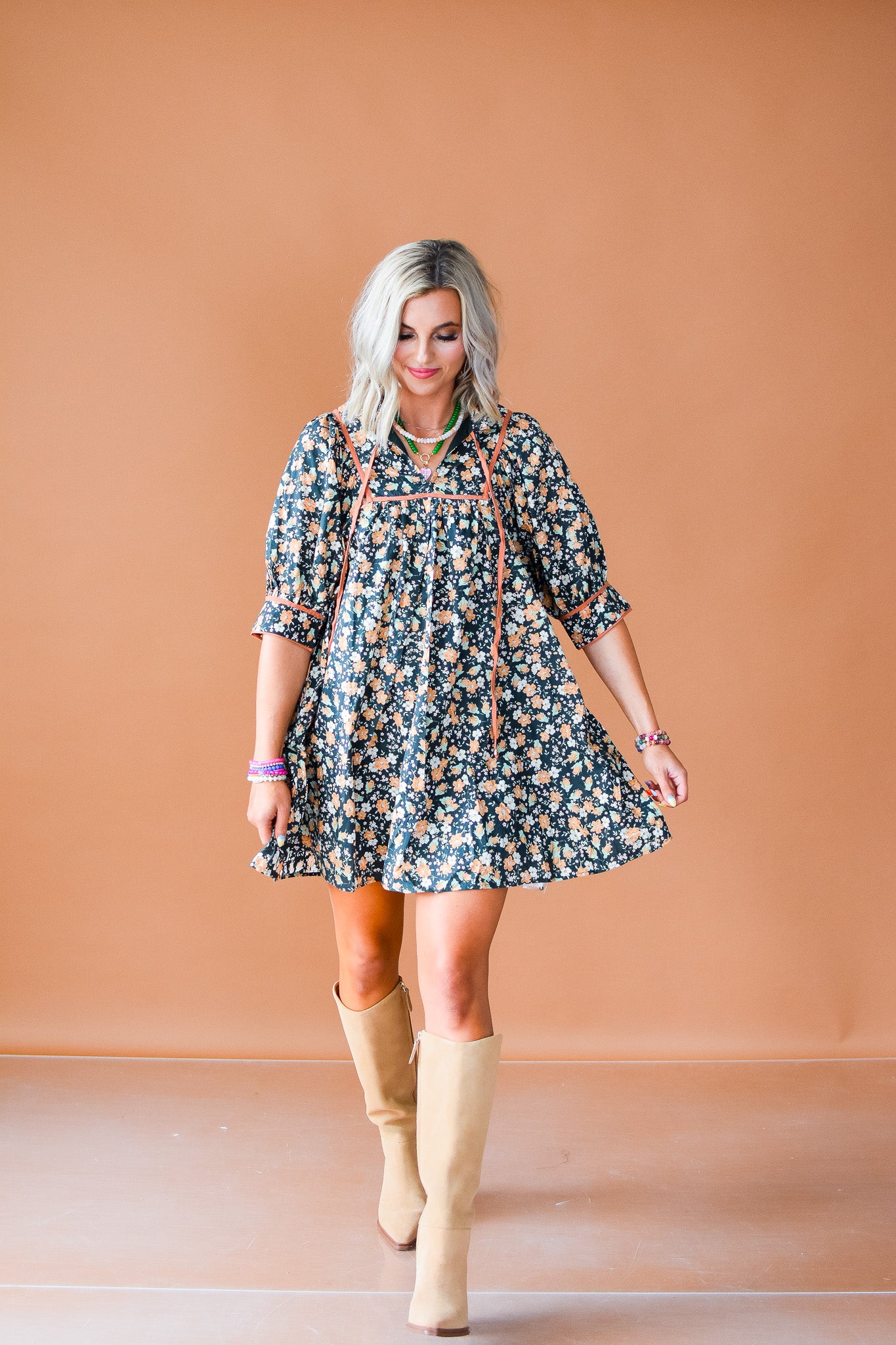 Trisha Floral Mini Dress