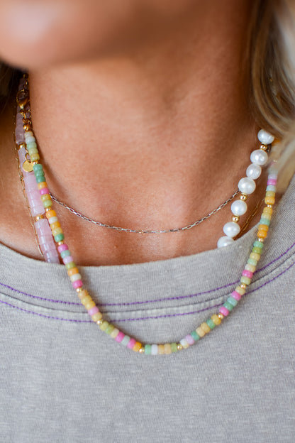 Rainbow Necklace Luxe - Easy Does It