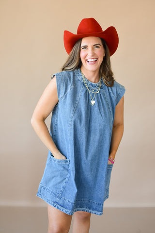 Miranda Denim Mini Dress