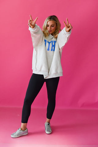 Mother/Cool Mom Reversible Mock Neck *PREORDER*