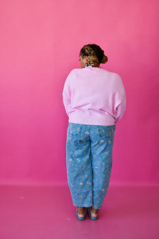 Piper Cardigan - Pale Pink