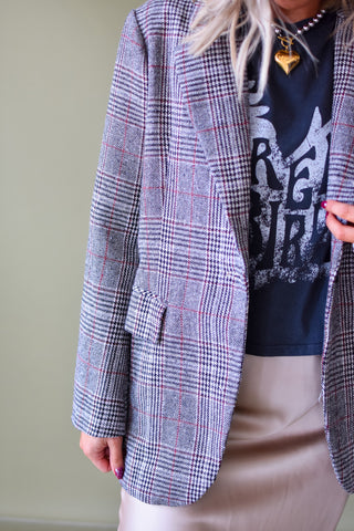 Jaq Plaid Blazer
