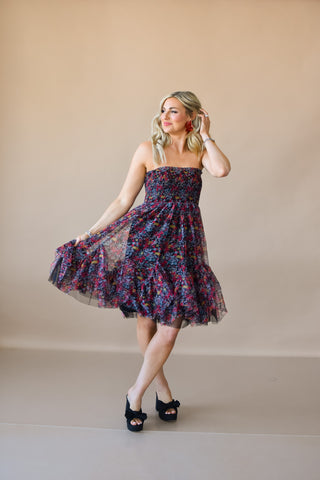 Quinn Tulle Floral Dress