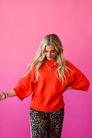 Reese Short Sleeve Sweater