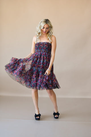 Quinn Tulle Floral Dress