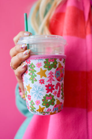 Coffee Sleeve - Vintage Christmas