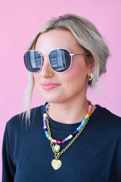 Georgie Sunglasses in Black