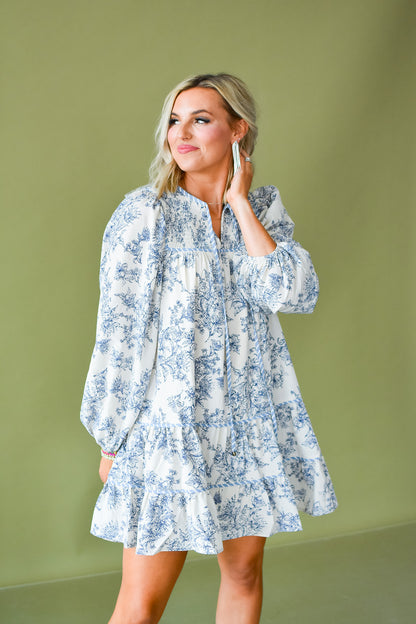 Dorota Toile Mini Dress