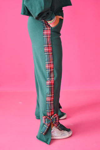 Plaid Bow Lounge Set