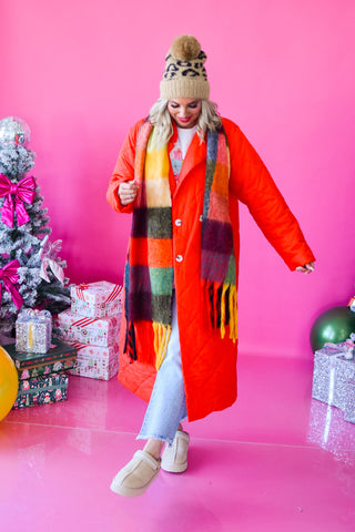 Traditional Plaid Scarf