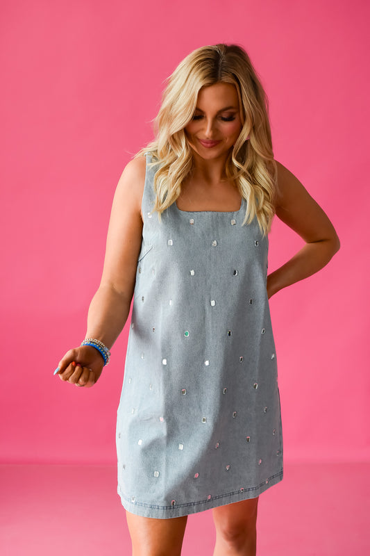 Dasha Denim Mini Dress