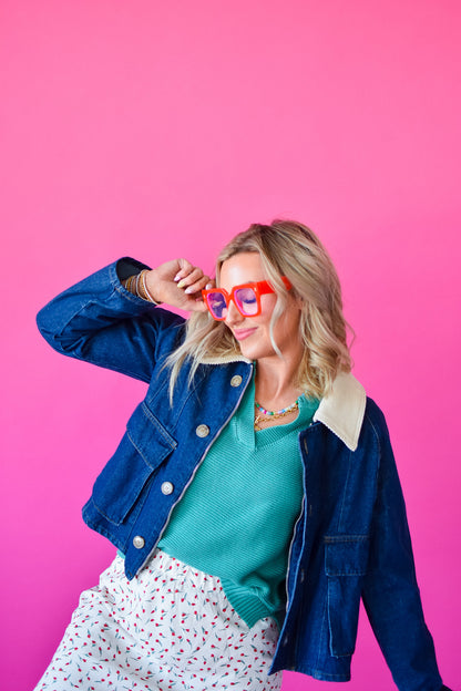 Lottie Denim Barn Jacket