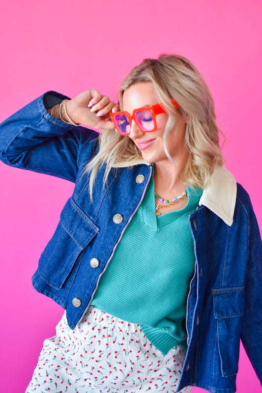 Lottie Denim Barn Jacket