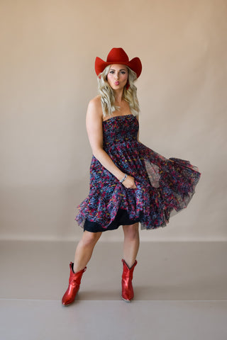 Quinn Tulle Floral Dress