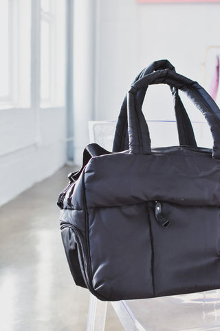 Home for the Holidays Quilted Weekender Bag