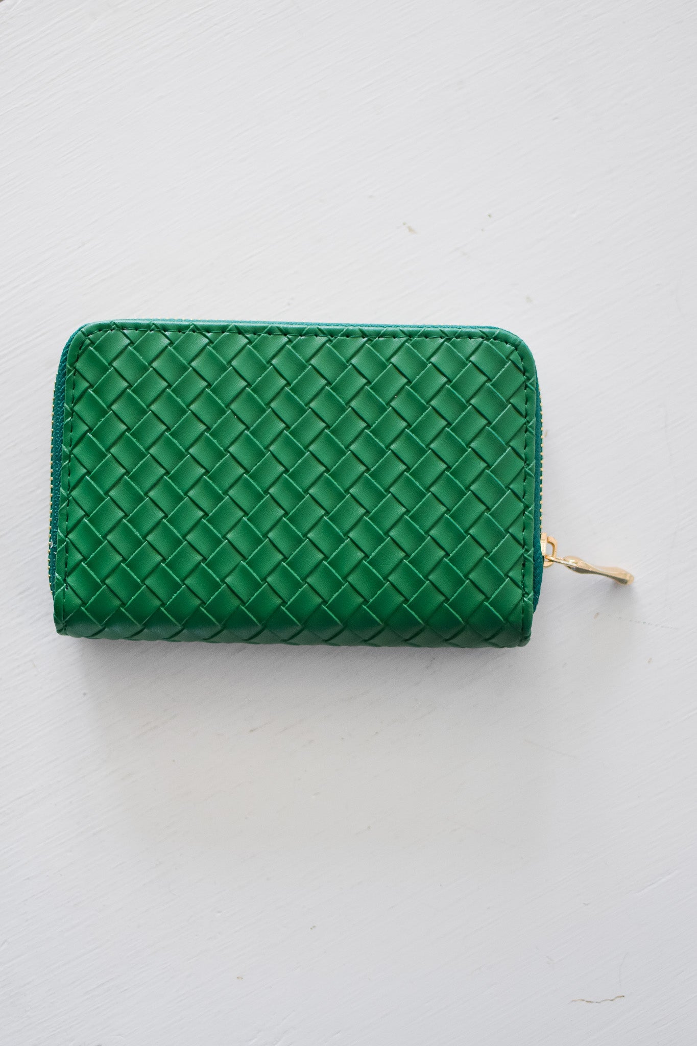 Green Leather Wallet