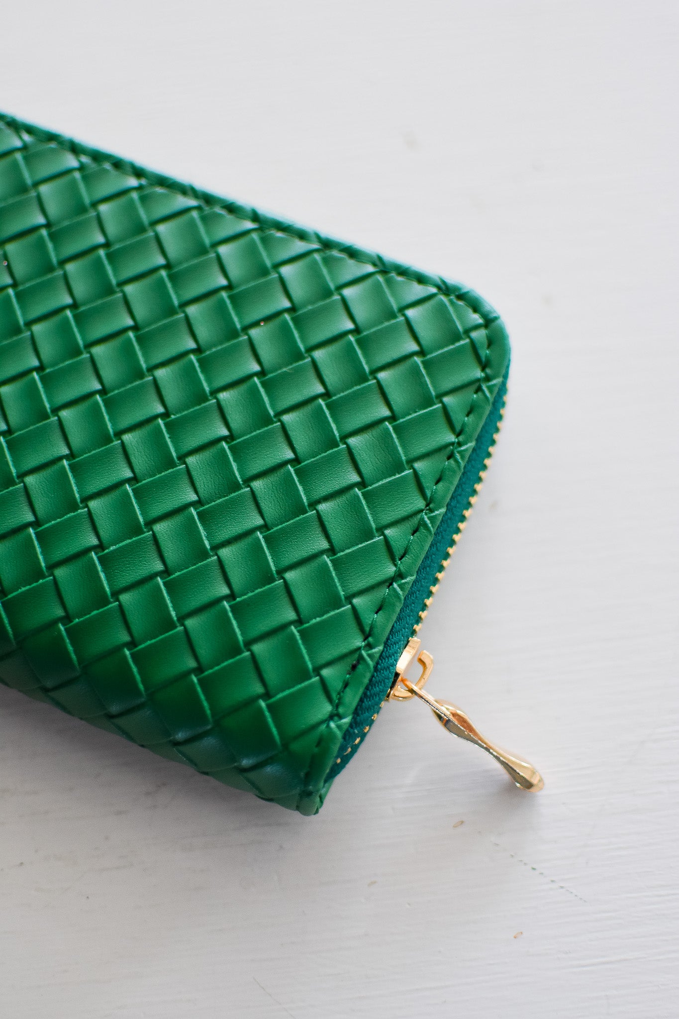 Green Leather Wallet